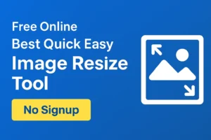 Free Online Best Quick Easy Image Resize Tool No Signup